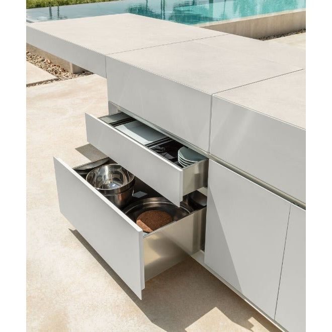 Talenti - Cuisine d'extérieur modulable Tikal 3 modules