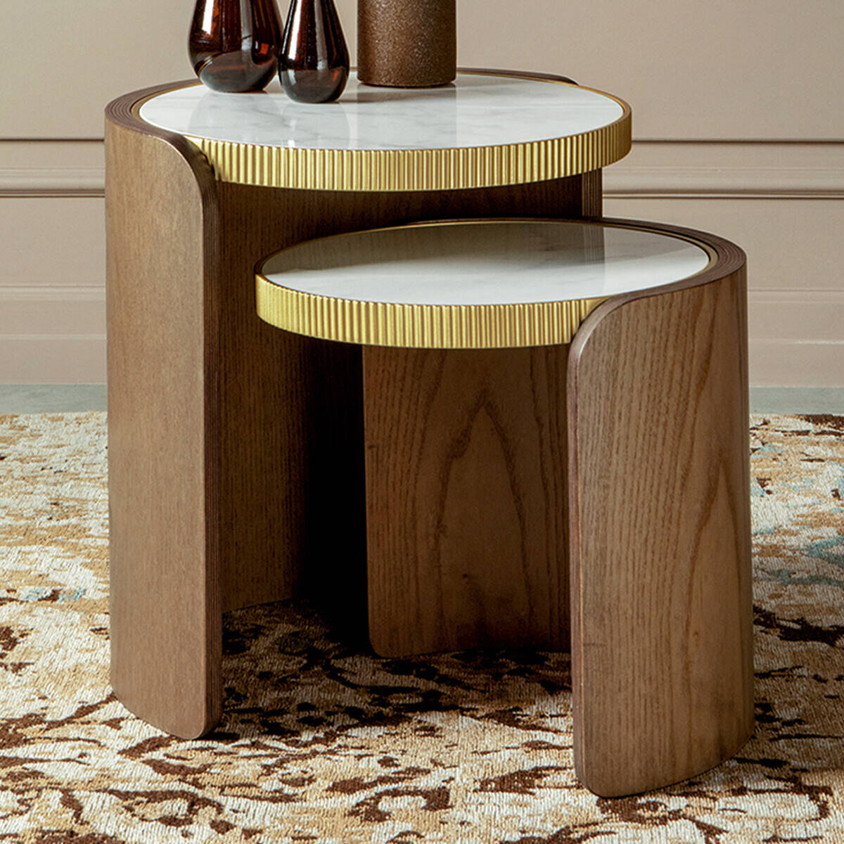 Tonin Casa - ENSEMBLE ROLLER T8126S Table de chevet