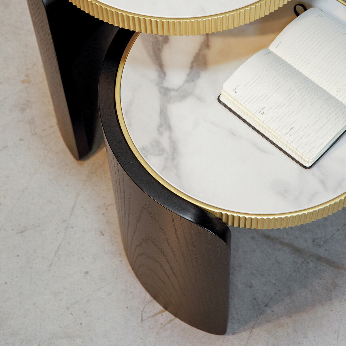 Tonin Casa - ENSEMBLE ROLLER T8126S Table de chevet