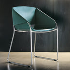 Tonin Casa - SIMPLY T7206A stoel met zadelleer bekleding