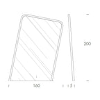 Tonin Casa - TOWER T6462S Spiegel