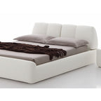 Tonin Casa - Bed Tuny Leather with Adjustable Headboard