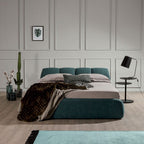 Tonin Casa - Bed Tuny Leather with Adjustable Headboard
