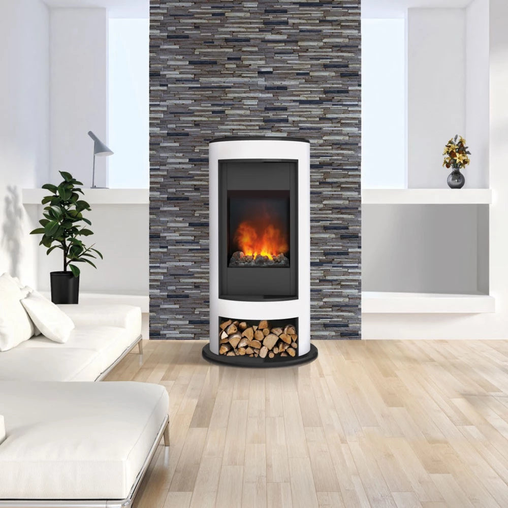 Dimplex - Chimenea híbrida Verdi Blanca