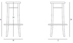 GTV Thonet - Silla de barra Vienna 144