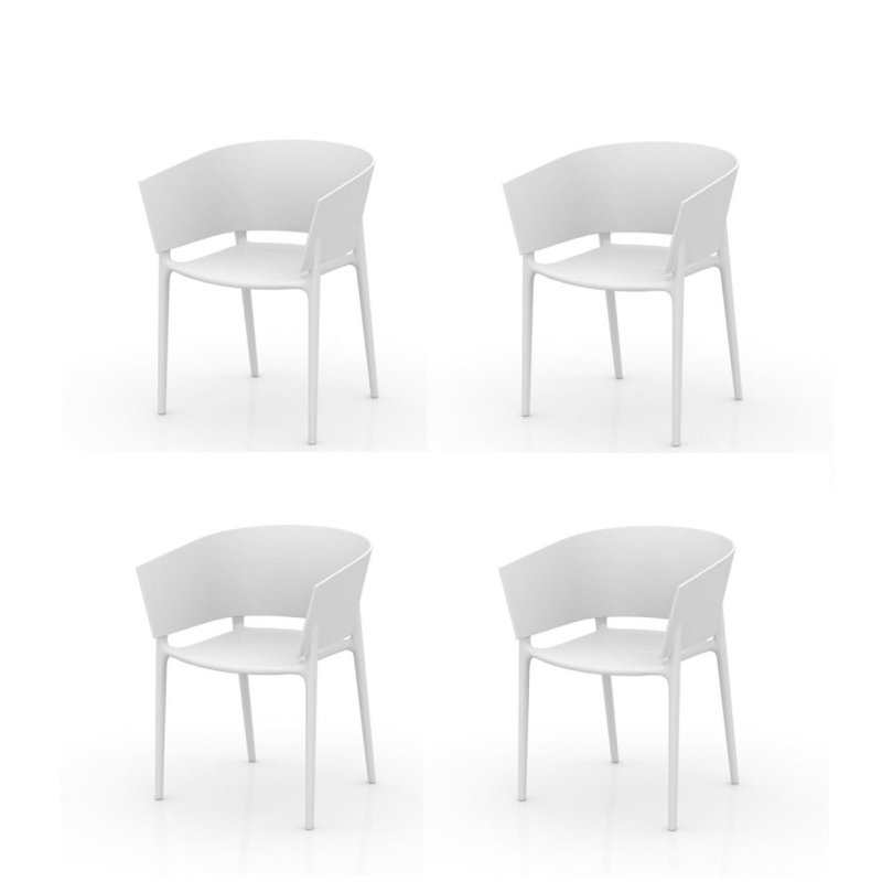 Vondom - Ensemble de 4 fauteuils Africa