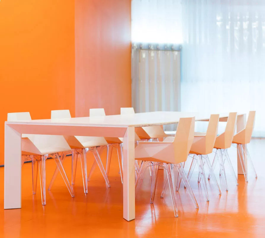 Vondom - 4er-Set Faz Armlehnenstuhl Kunststoffbeine