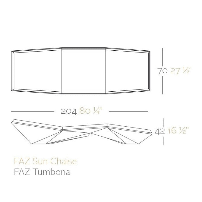 Vondom - Faz Sun Lounger