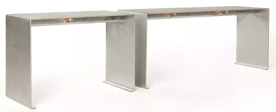 Progettazione della stanza - panca riscaldata in acciaio