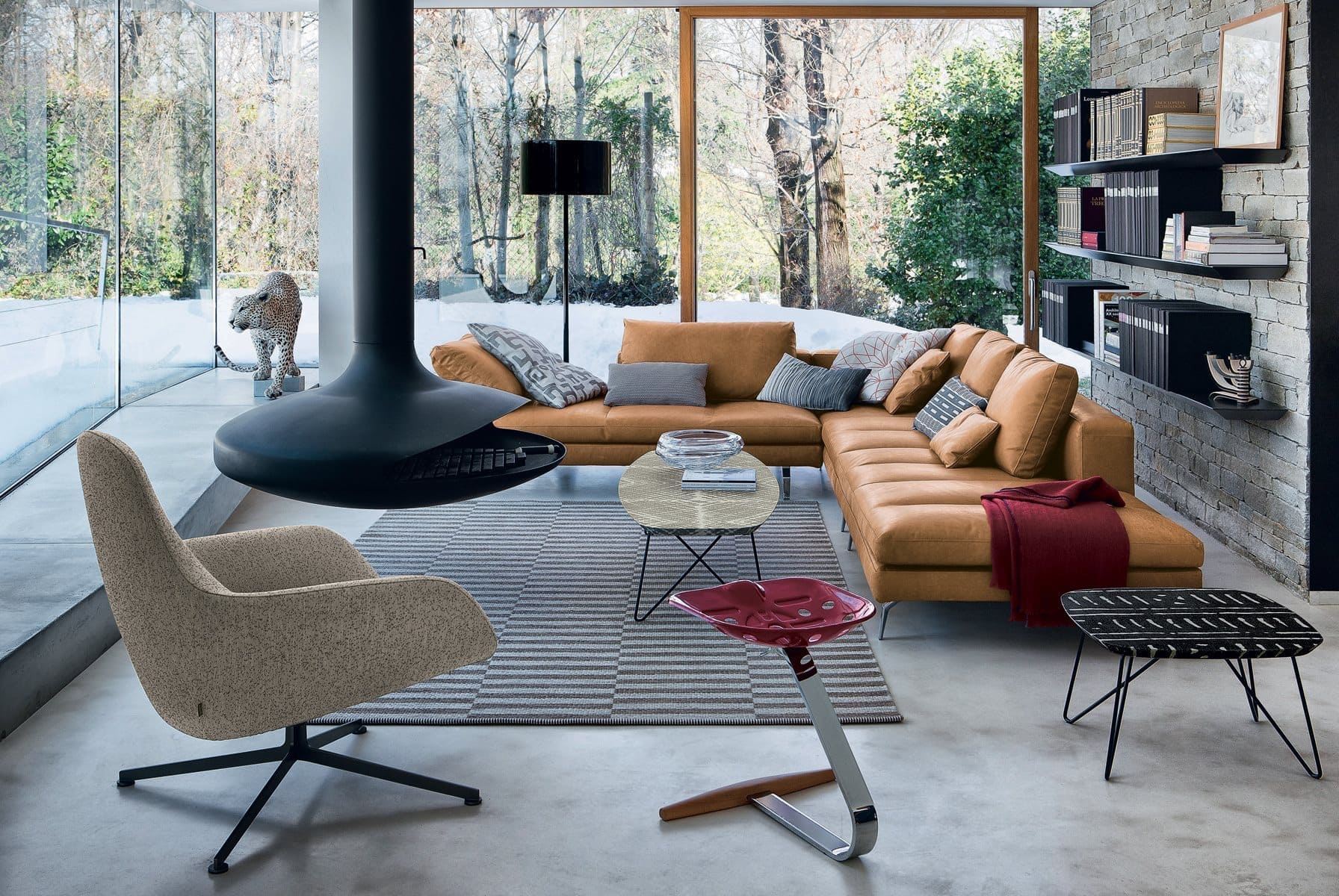 Zanotta - Mezzadro Hocker