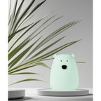 Set van 2 mini-bear lampen - wit en arctisch groen