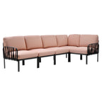 Nardi Komodo Ecklounge Taupe/Rosenquarz in 8 colori