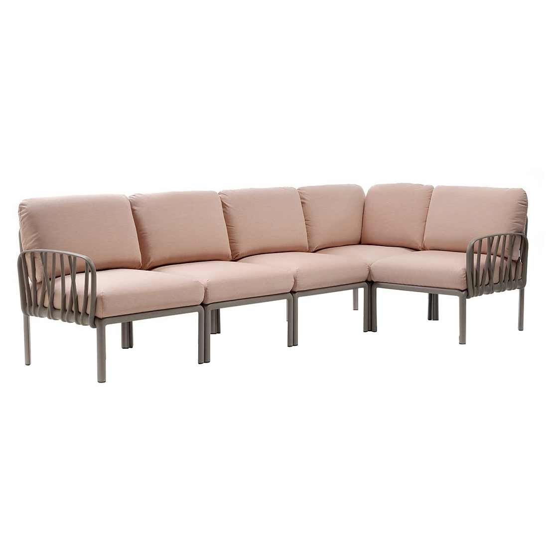 Nardi Komodo Ecklounge Taupe/Rosenquarz in 8 colori