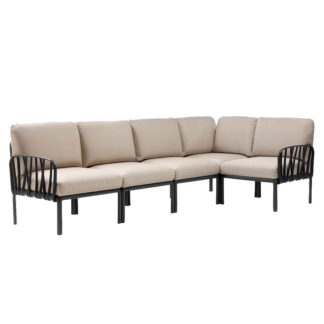 Nardi Komodo Ecklounge Taupe/Rosenquarz in 8 colori