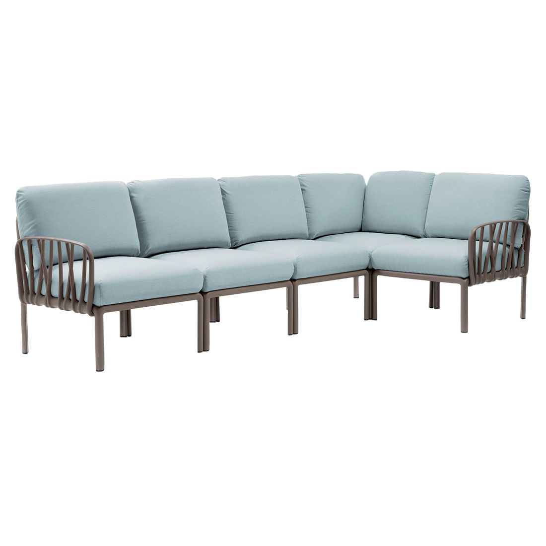 Nardi Komodo Ecklounge Taupe/Rosenquarz in 8 colori