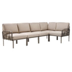 Nardi Komodo Ecklounge Taupe/Rosenquarz in 8 colori