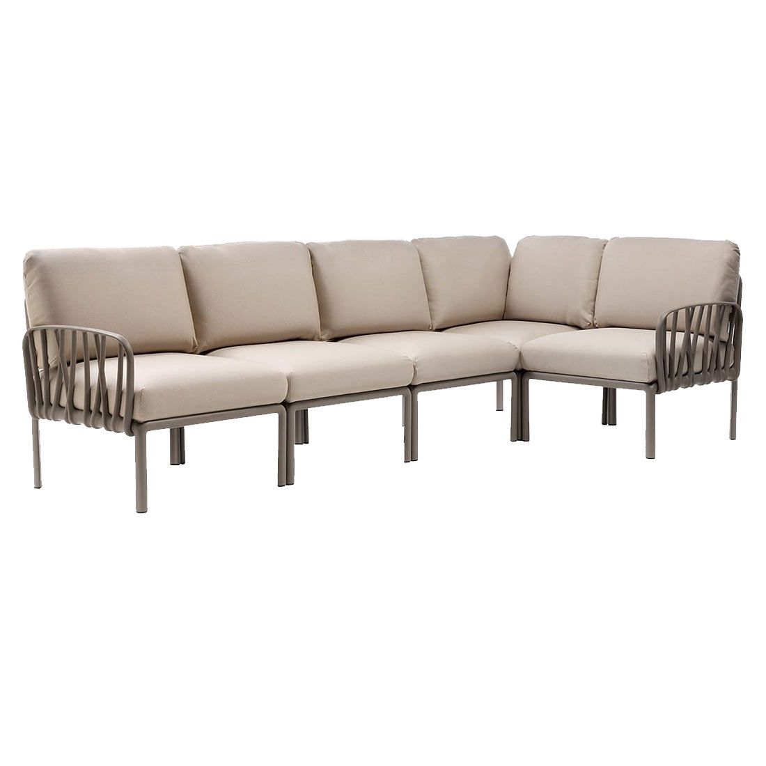 Nardi Komodo Ecklounge Taupe/Rosenquarz in 8 colori