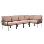 Nardi Komodo Ecklounge Taupe/Rosenquarz in 8 colori