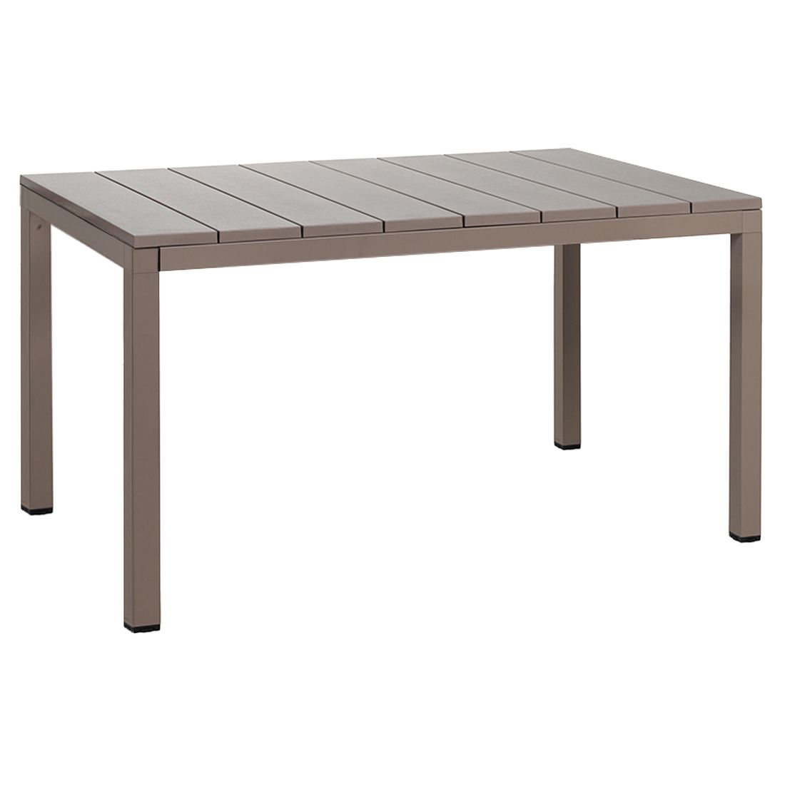 Set di mobili da giardino Nardi Net 9 pz. con tavolo 210/280x100 cm Taupe