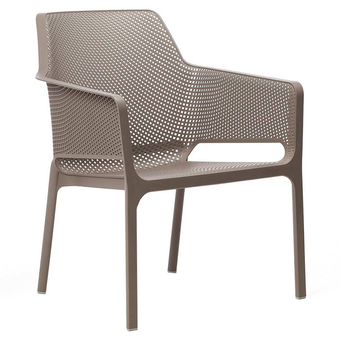 Nardi Net Ensemble de meubles de jardin 9 pièces avec table 210/280x100cm Taupe