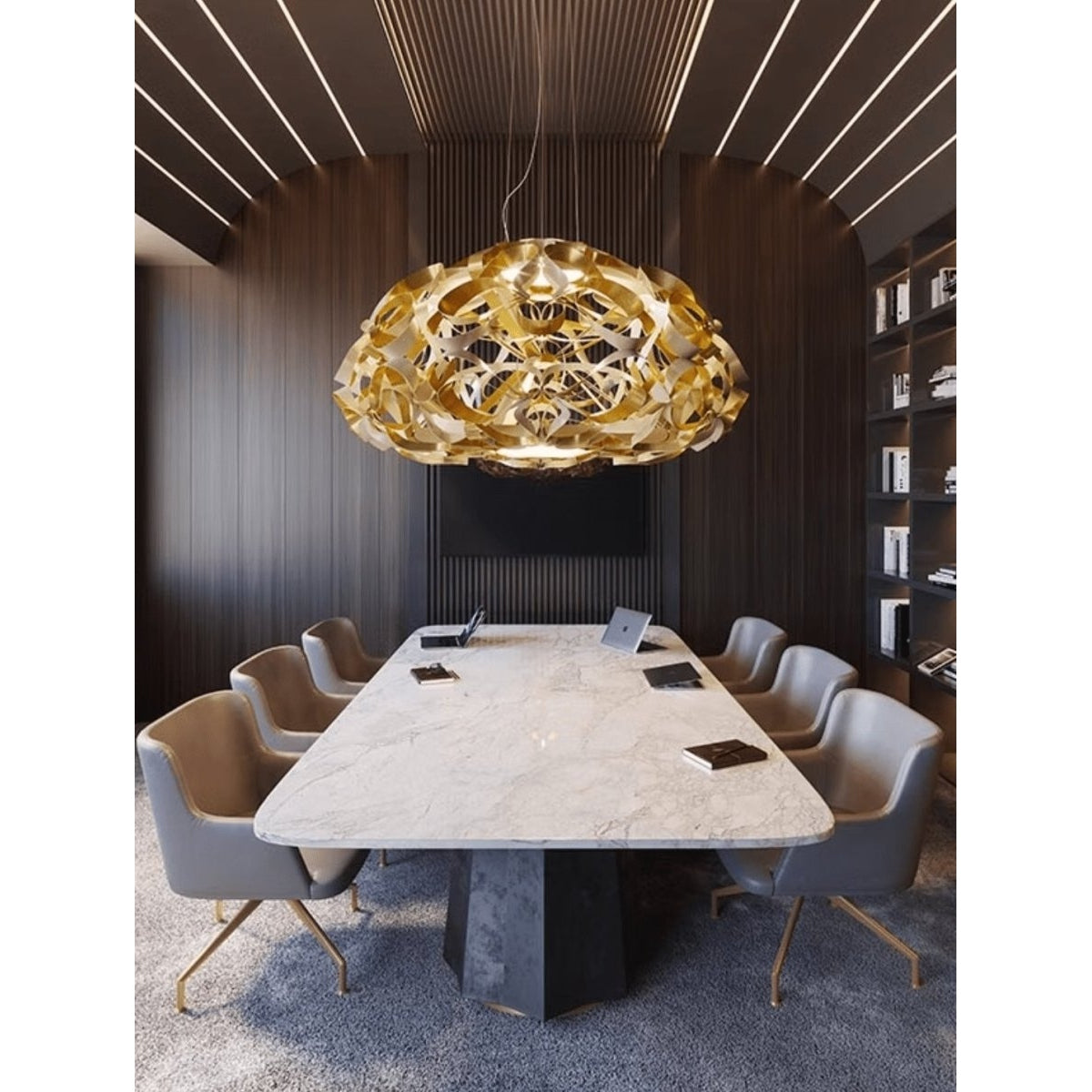 Slamp - QUANTICA SUSPENSION LED pendant lamp in 2 sizes