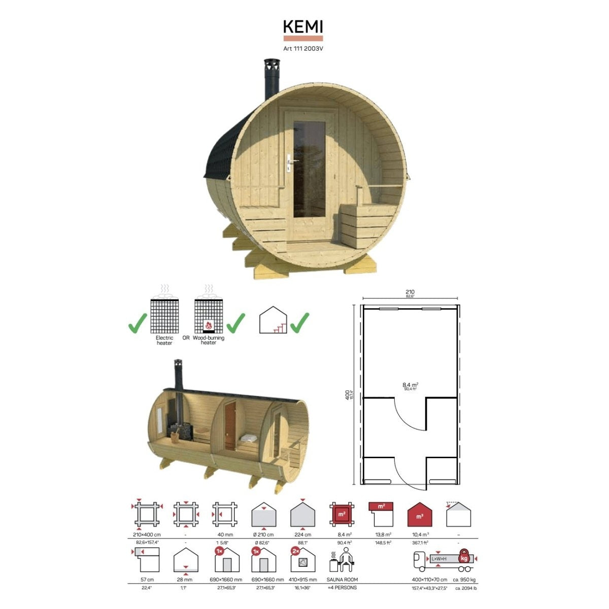 Neem FASS SAUNA KEMI