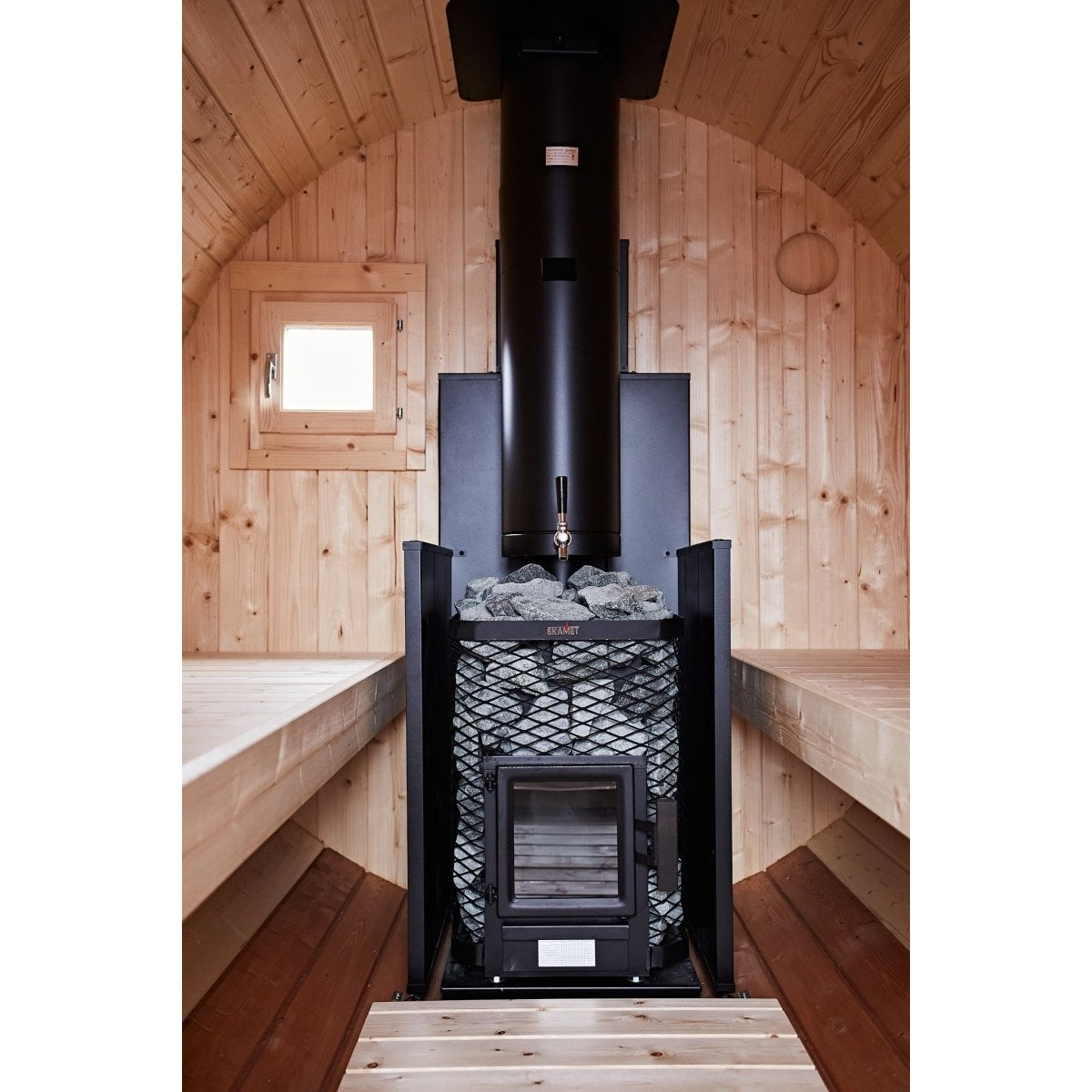 Tene Mobile Sauna Maxi met ontspanningsruimte