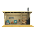 Tene saunahuis MODERNI PIHASAUNA 19