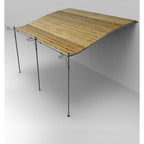 Unopiu - Pergola solare da esterno curva in 2 misure